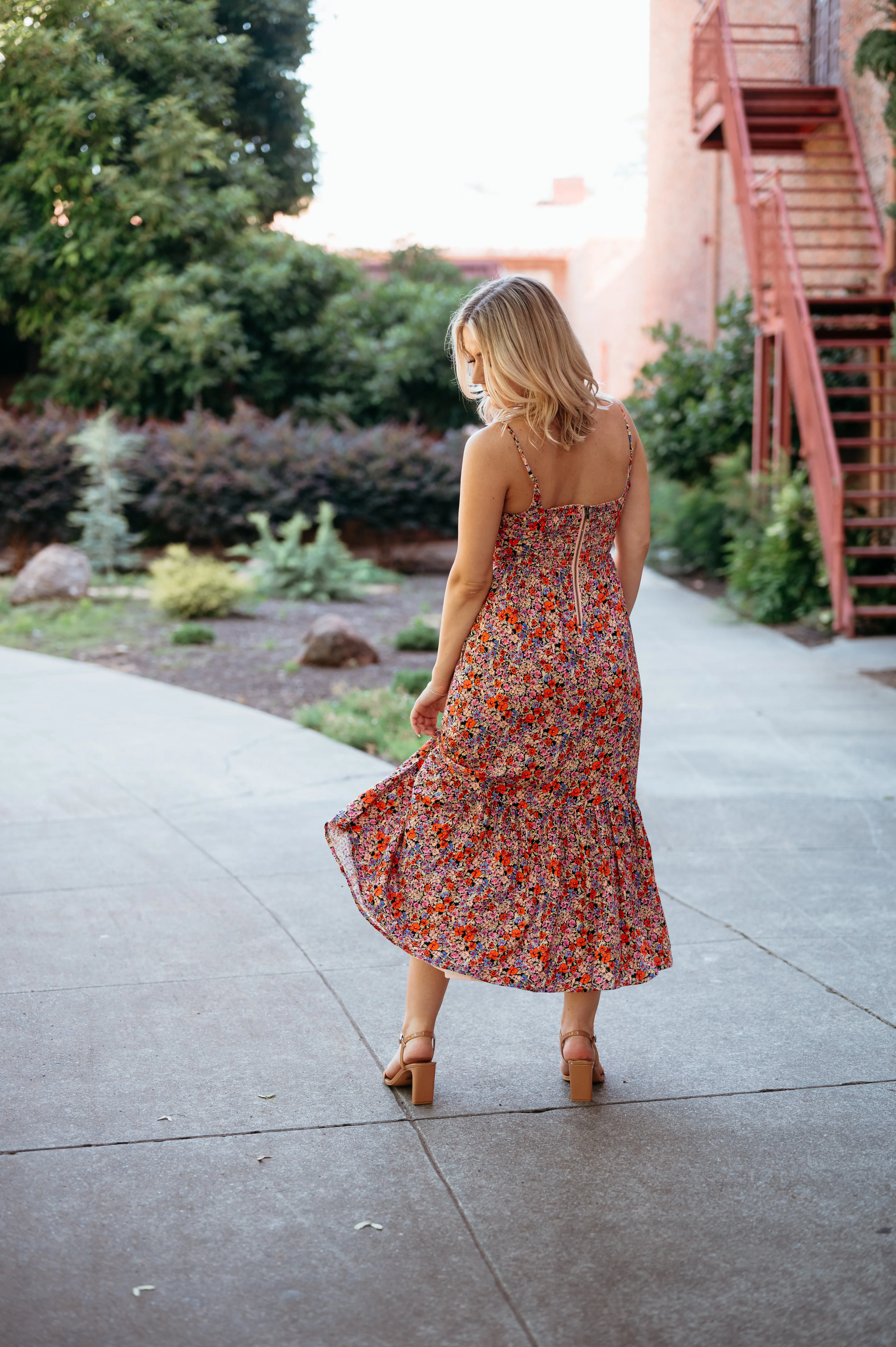 Rennee Floral Tiered Maxi Dress