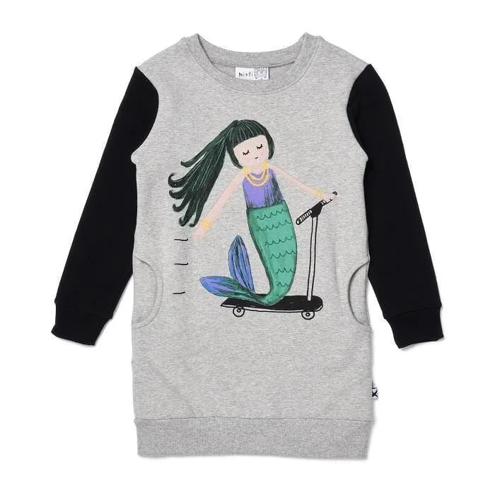 Scooting Mermaid Furry Dress