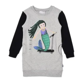 Scooting Mermaid Furry Dress
