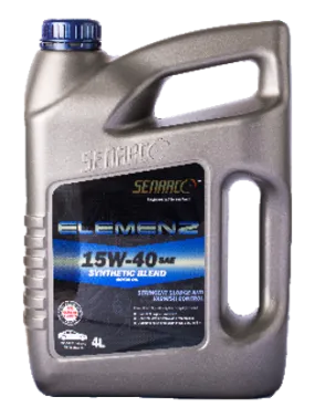 Senarco Elemenz 15W40 Synthetic Blend (Car Engine Oil)