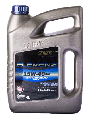 Senarco Elemenz 15W40 Synthetic Blend (Car Engine Oil)