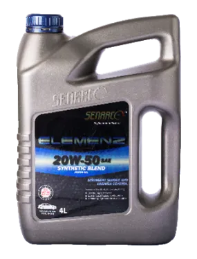 Senarco Elemenz 20W50 Synthetic Blend (Car Engine Oil)