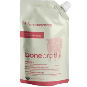 Small Batch Bone Broth Dog Beef 16 oz