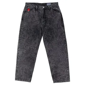 Spitfire Bighead Fill Denim Black Stone Pants
