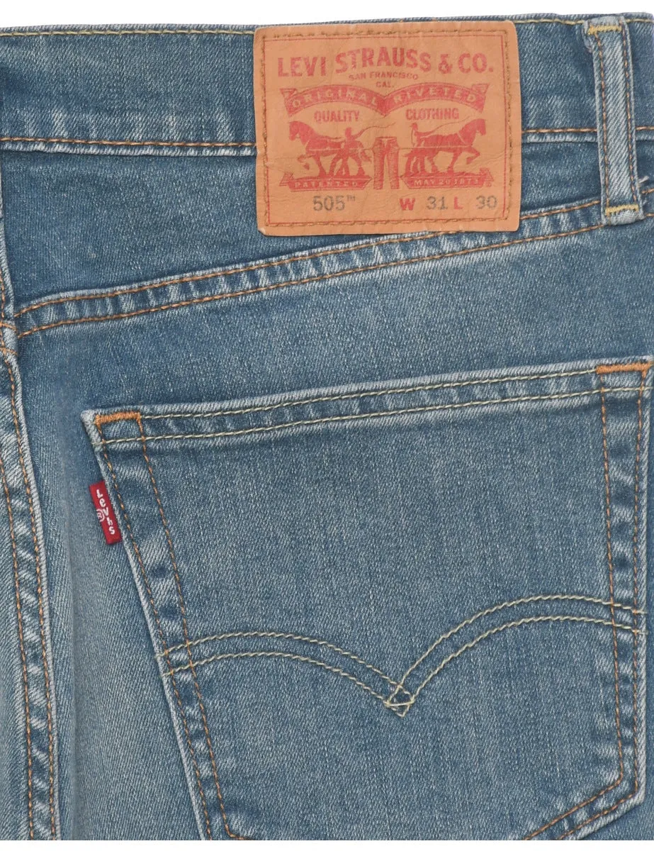 Straight Leg Levis 505 Jeans - W31 L30