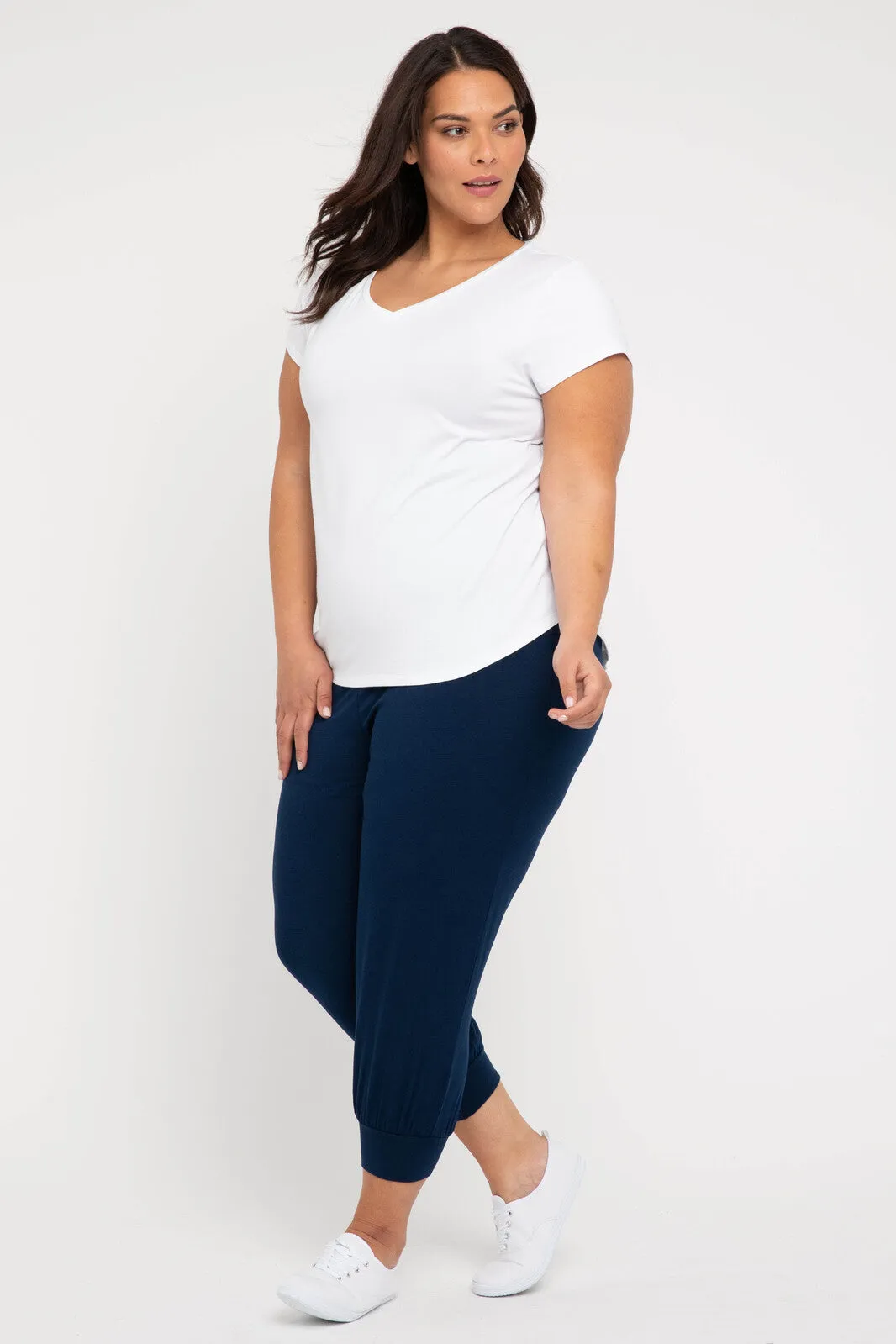 Summer Slouch Pant - Navy
