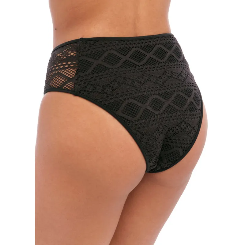 Sundance High Waist Bikini Brief Black - Freya Swim