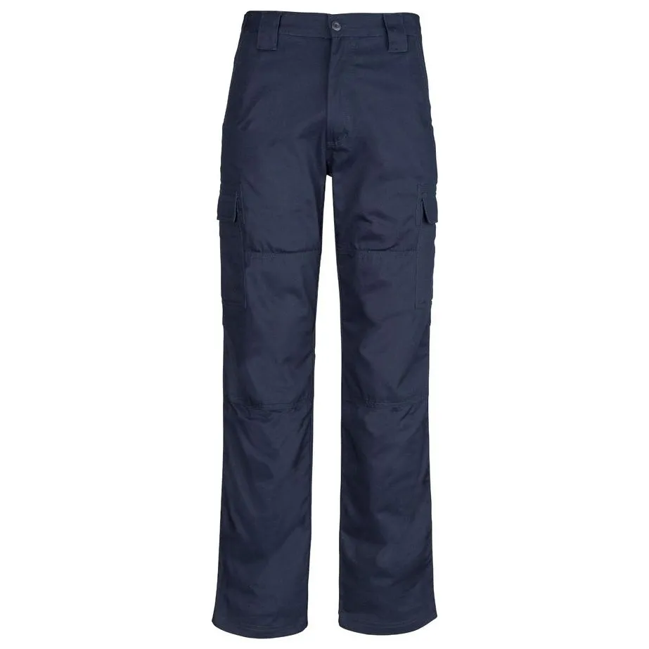 Syzmik Mens Midweight Drill Cargo Pant - Stout (ZW001S)