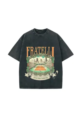 T-SHIRT TENNIS GRIS