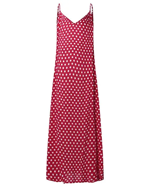 TastyHottie - Womens Floral Printed Maxi Dress Casual Summer Sundress Long Boho Beach Dress