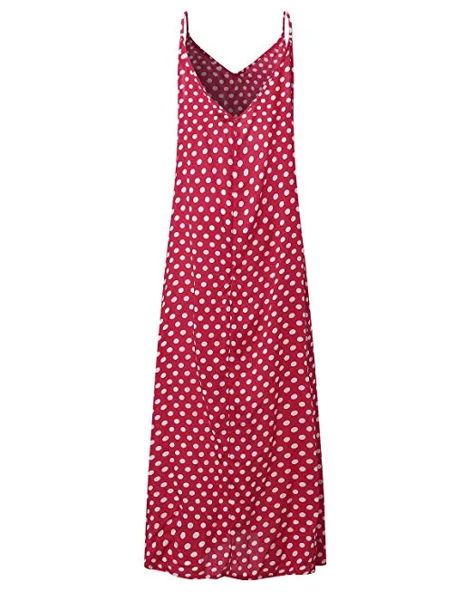 TastyHottie - Womens Floral Printed Maxi Dress Casual Summer Sundress Long Boho Beach Dress