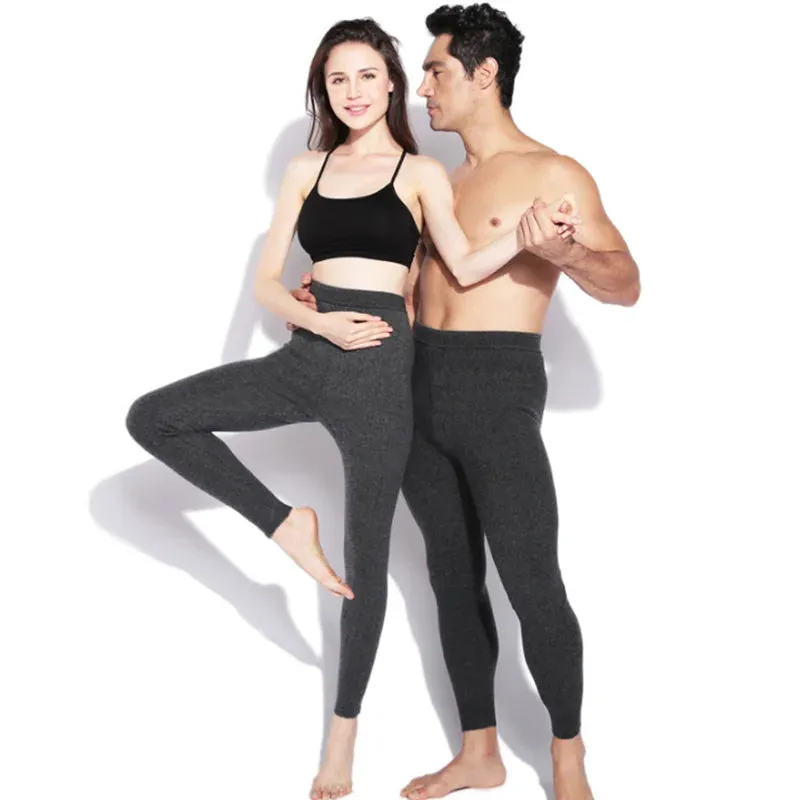 Thick Cashmere Winter Leggings - Warm Thermal Pants for Women & Men