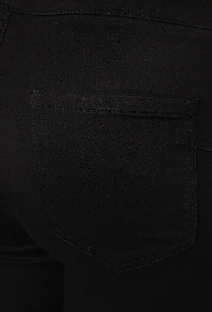 Tocada by Toxik3 High Waist Stretch Jeans - Black