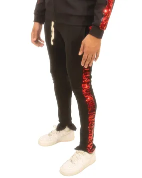 Tricot Pants with Reversible Two-Tone Sequins – Standout Streetwear