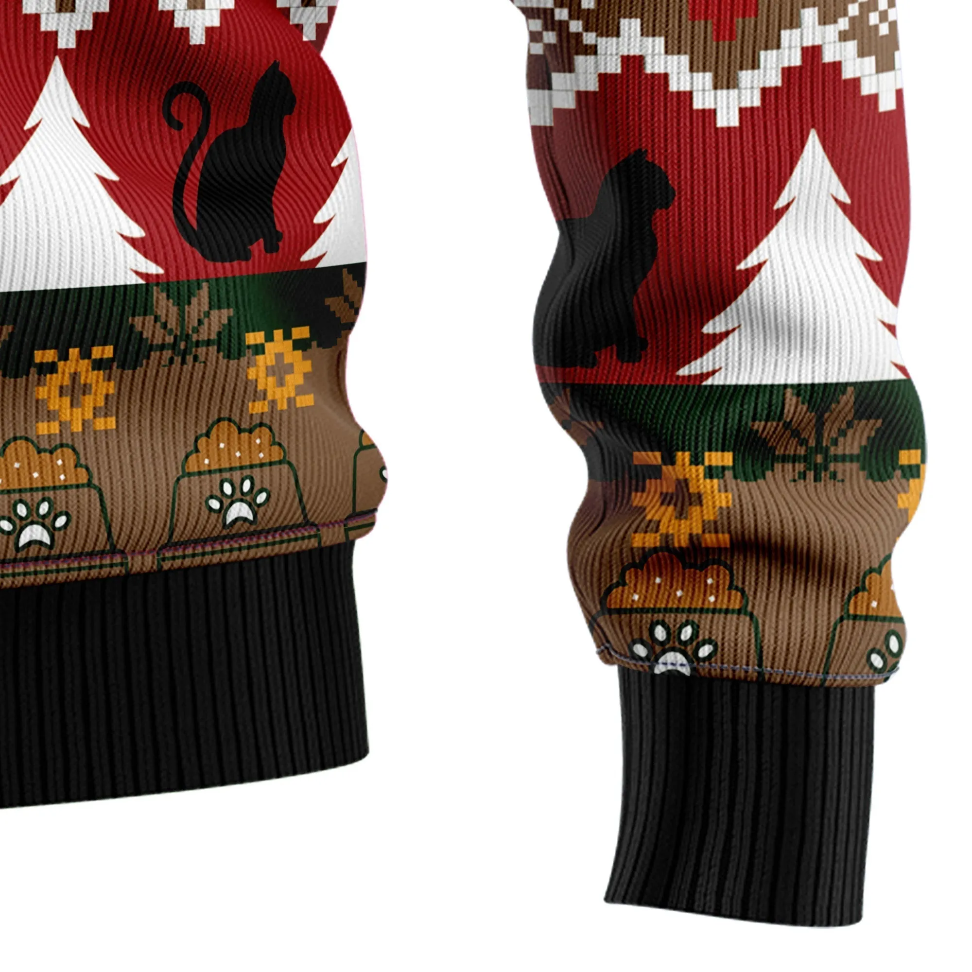 Ugly Christmas Sweater JulesRoche Warm Trendy Pullover