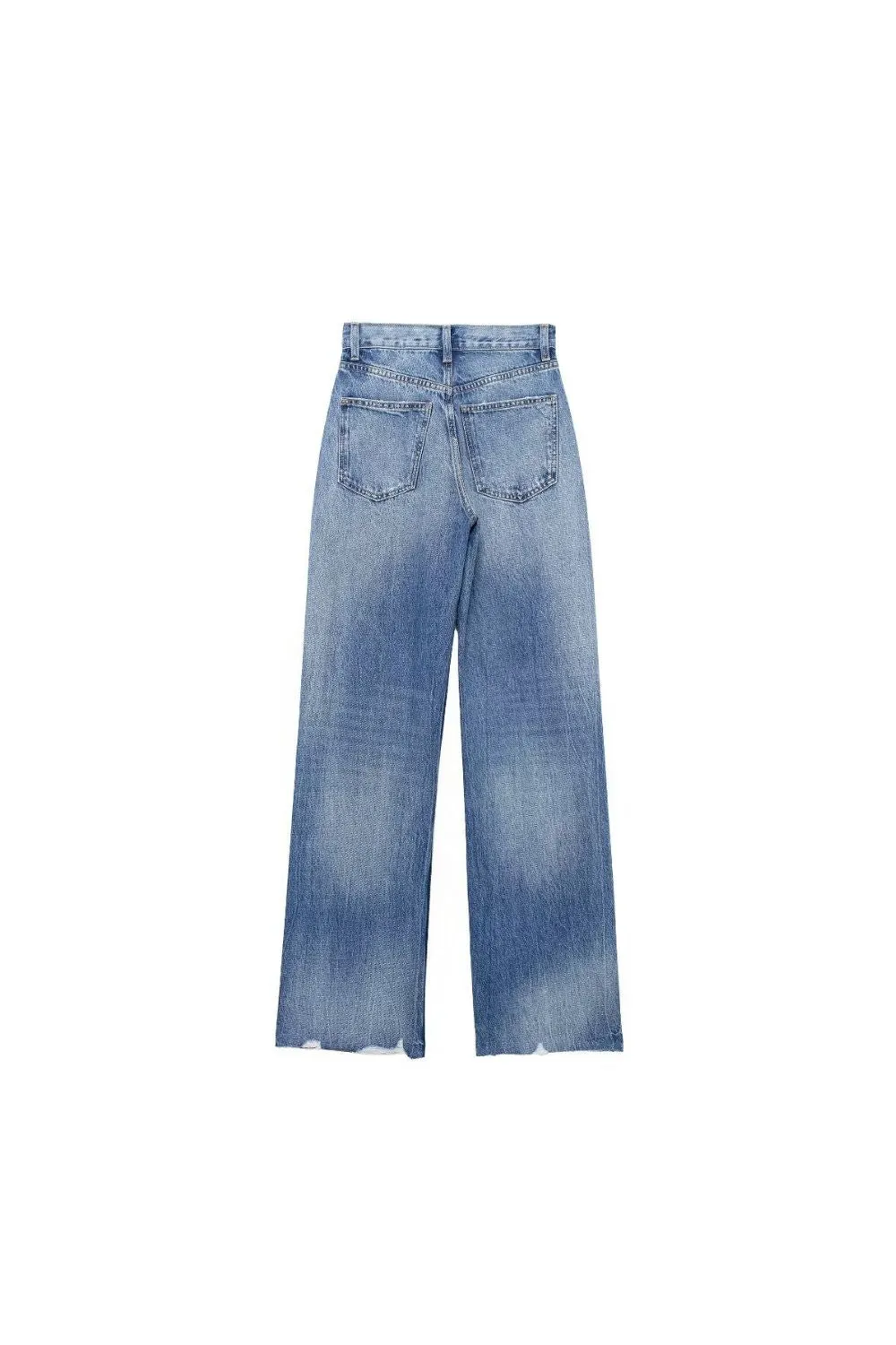 'Ulyana' Ripped Decorated High Waist Jeans
