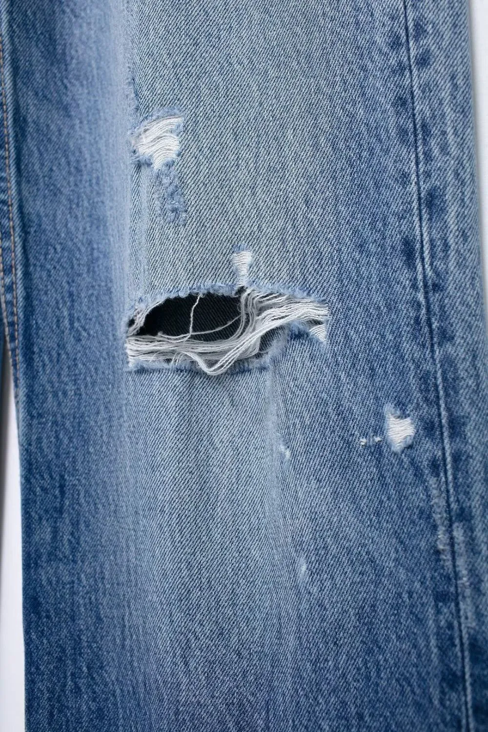 'Ulyana' Ripped Decorated High Waist Jeans