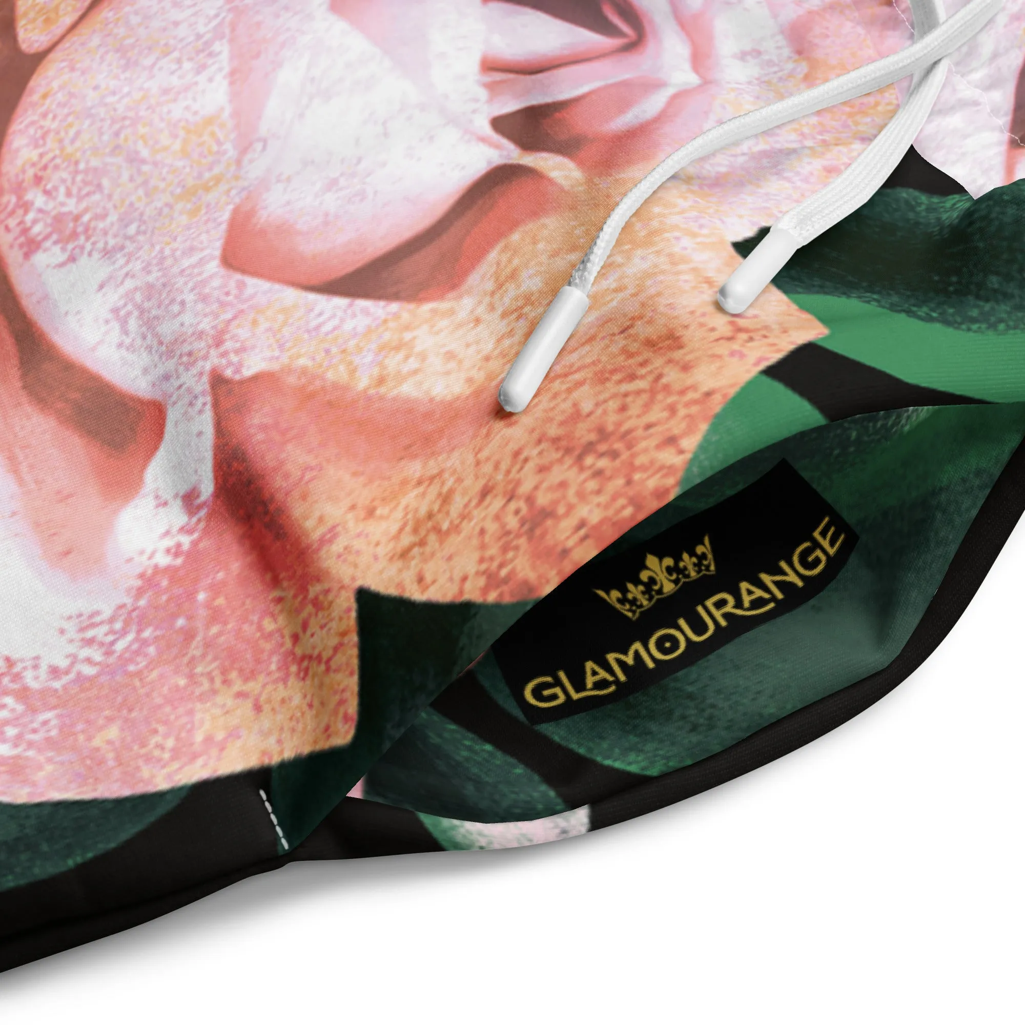 Valentines Day Wide Leg Joggers - Flower (Glamourange Valentine Day Gifts Wide Leg Joggers - Design 004)
