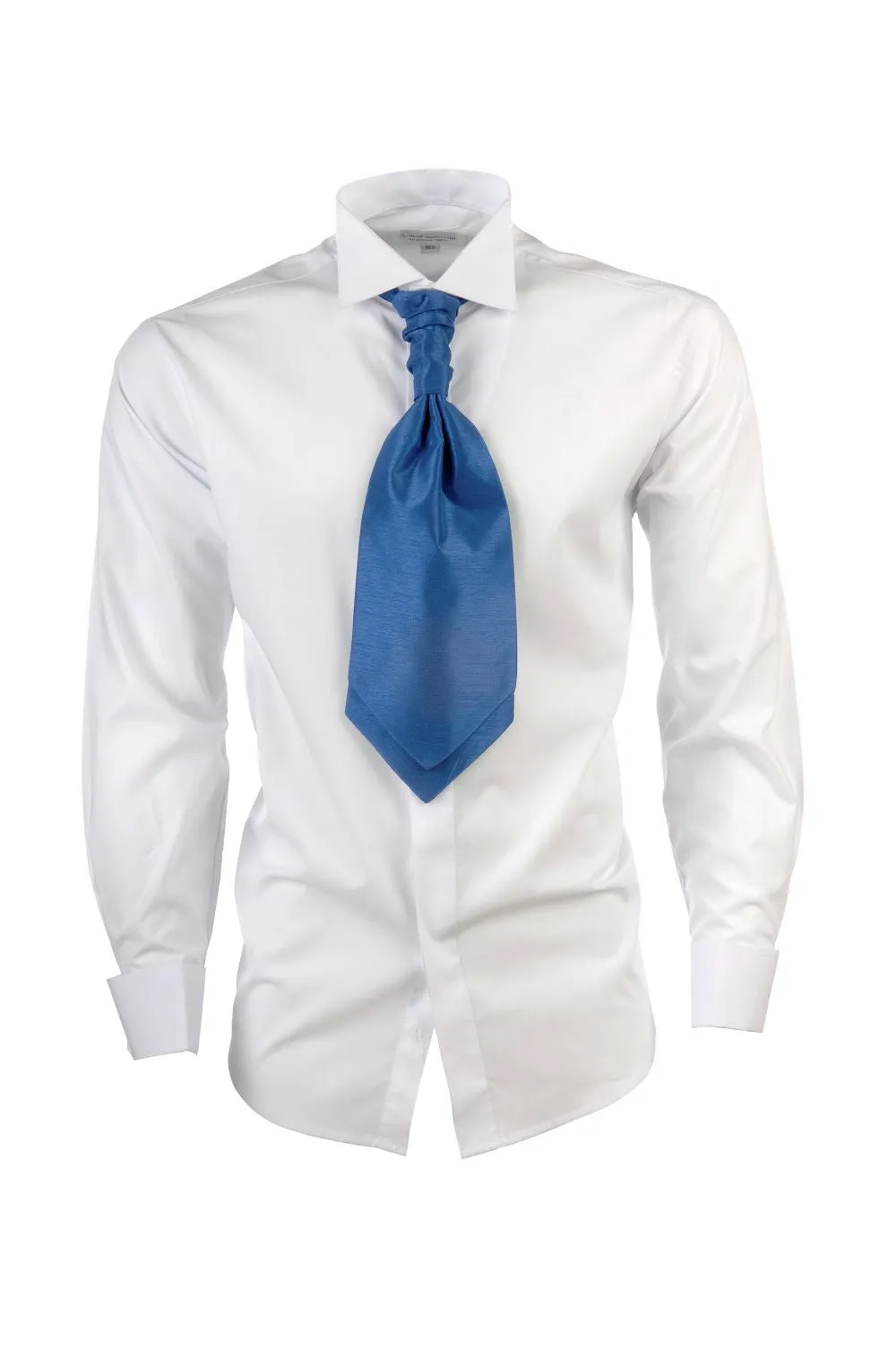 Victorian Collar Shirt in White by J Woods