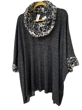 VINE STREET 558 Sweater Poncho