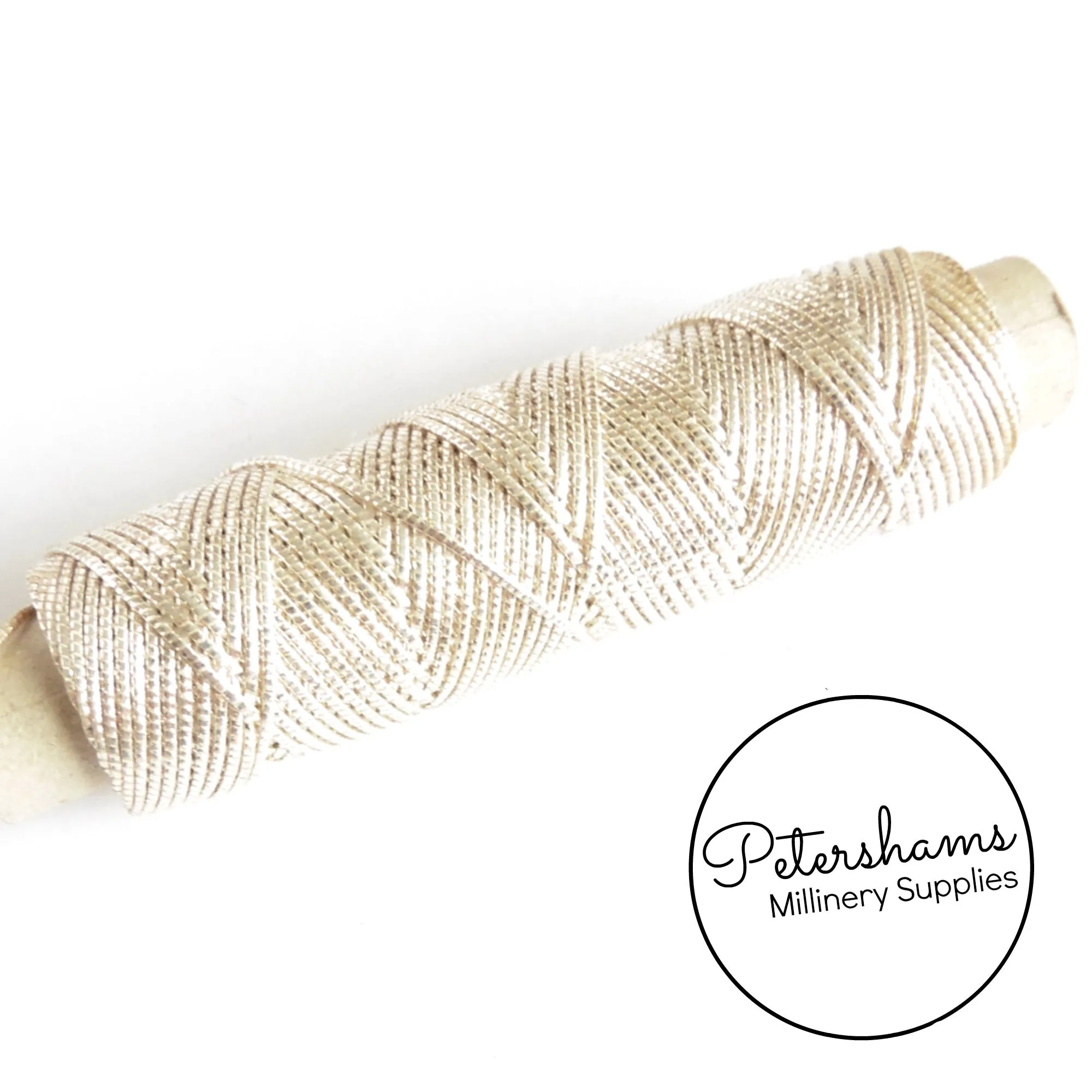 Vintage 1940s Metal Goldwork Passing Thread for Hand Embroidery 10oz - 24m Spool