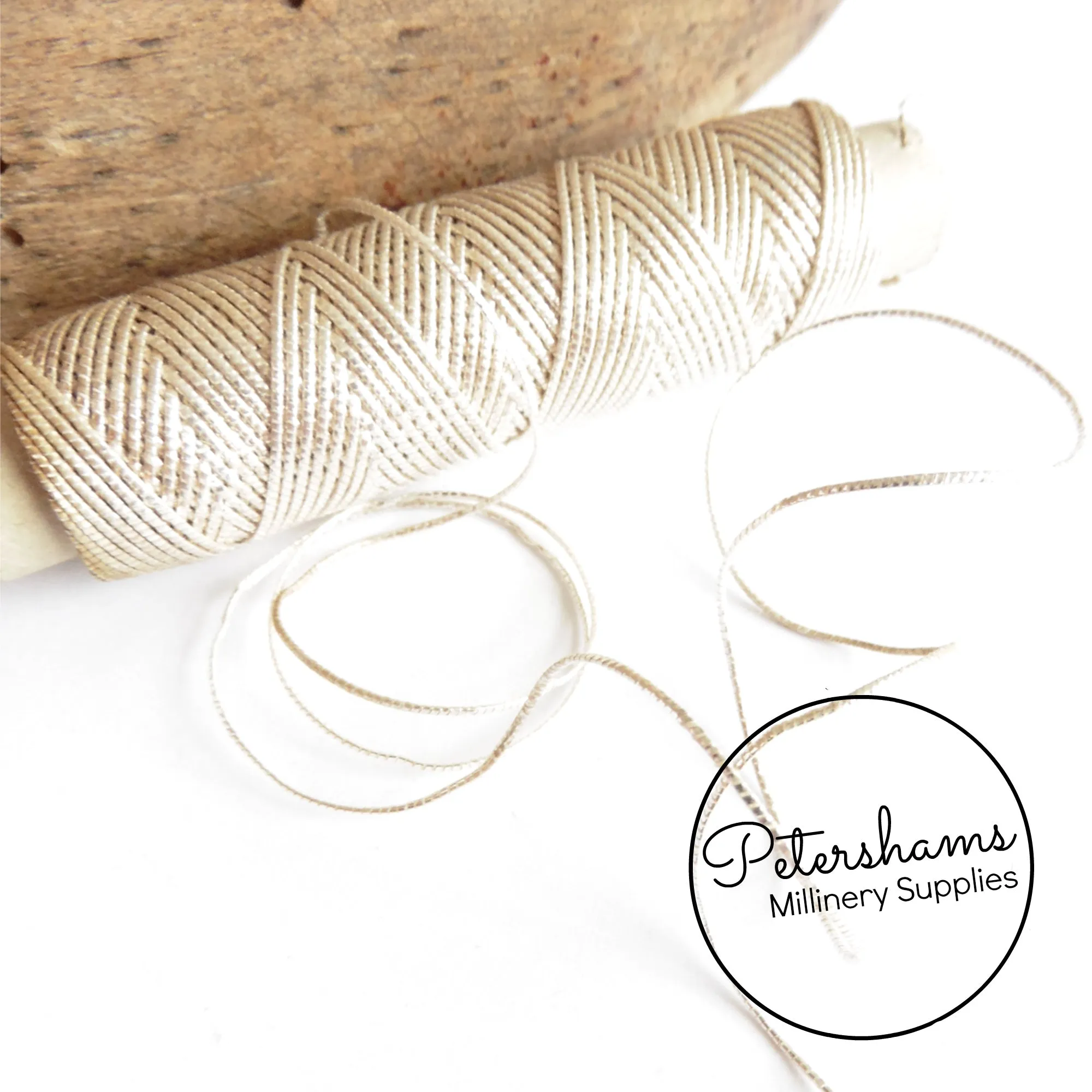 Vintage 1940s Metal Goldwork Passing Thread for Hand Embroidery 10oz - 24m Spool