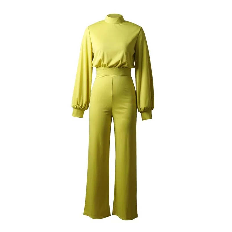 Violetter Casual-Jumpsuit | Sommerlicher rückenfreier Rollkragen-Jumpsuit für Damen