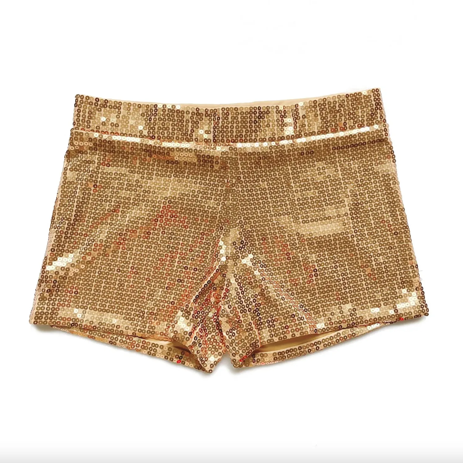 Women's Summer High Waist Casual Sequined Shorts