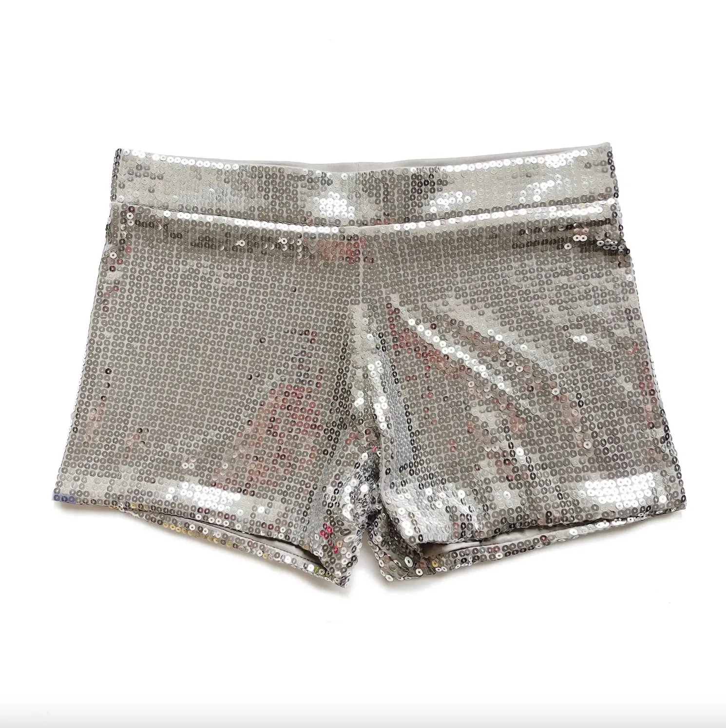 Women's Summer High Waist Casual Sequined Shorts