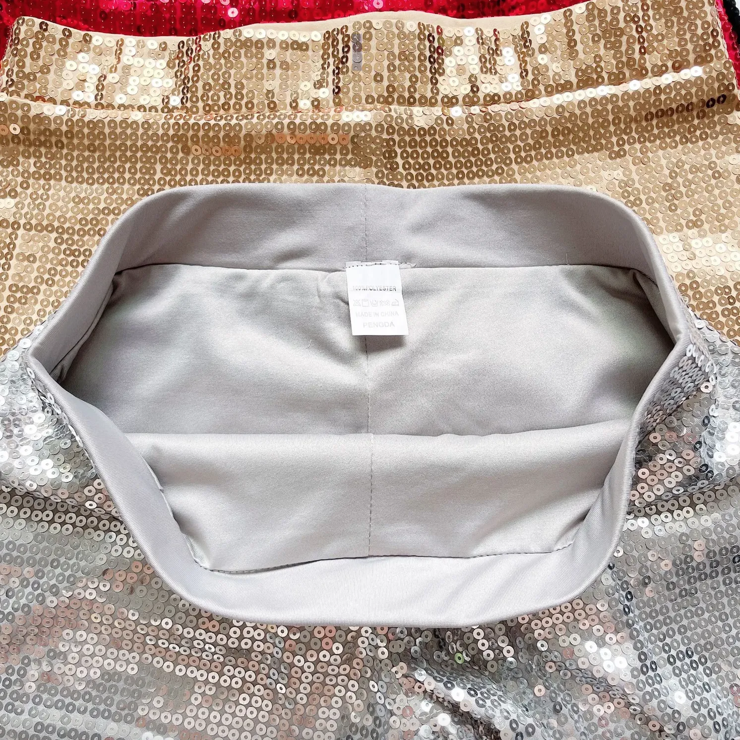 Women's Summer High Waist Casual Sequined Shorts