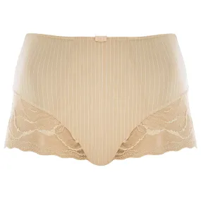 Zoe Soft Beige High Waist Brief - Fantasie